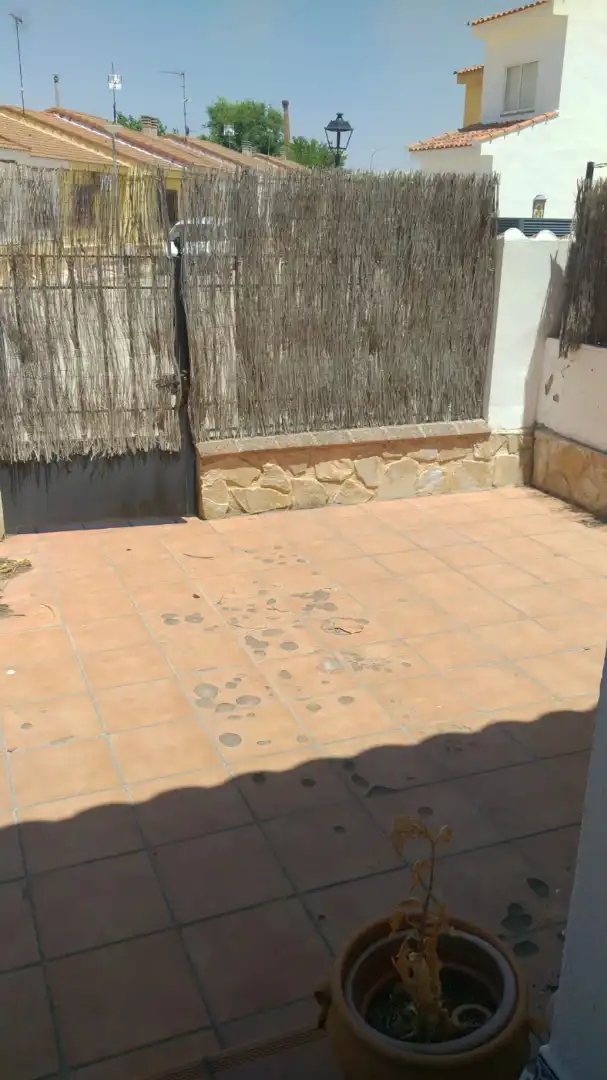 Terraza de Casa adosada en venta en La Villa de Don Fadrique con Terraza y Alarma