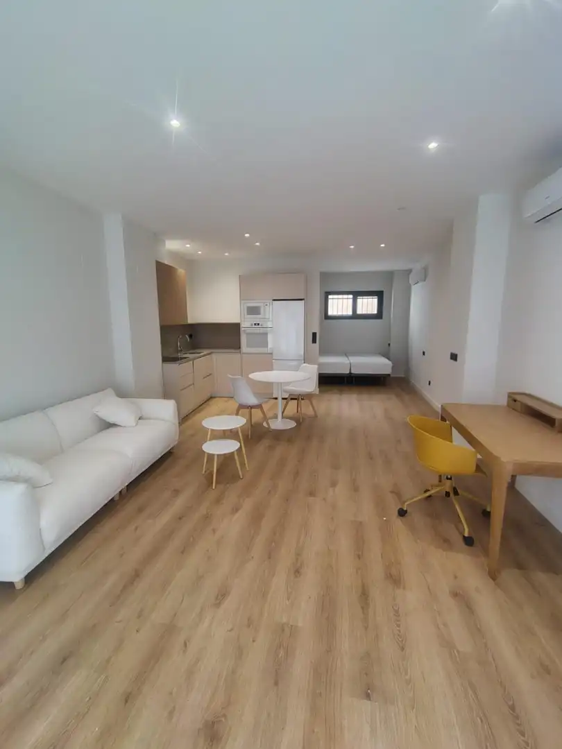 Living room of Lofts for rent in Valladolid  with Air Conditioner, Heating and Furnished