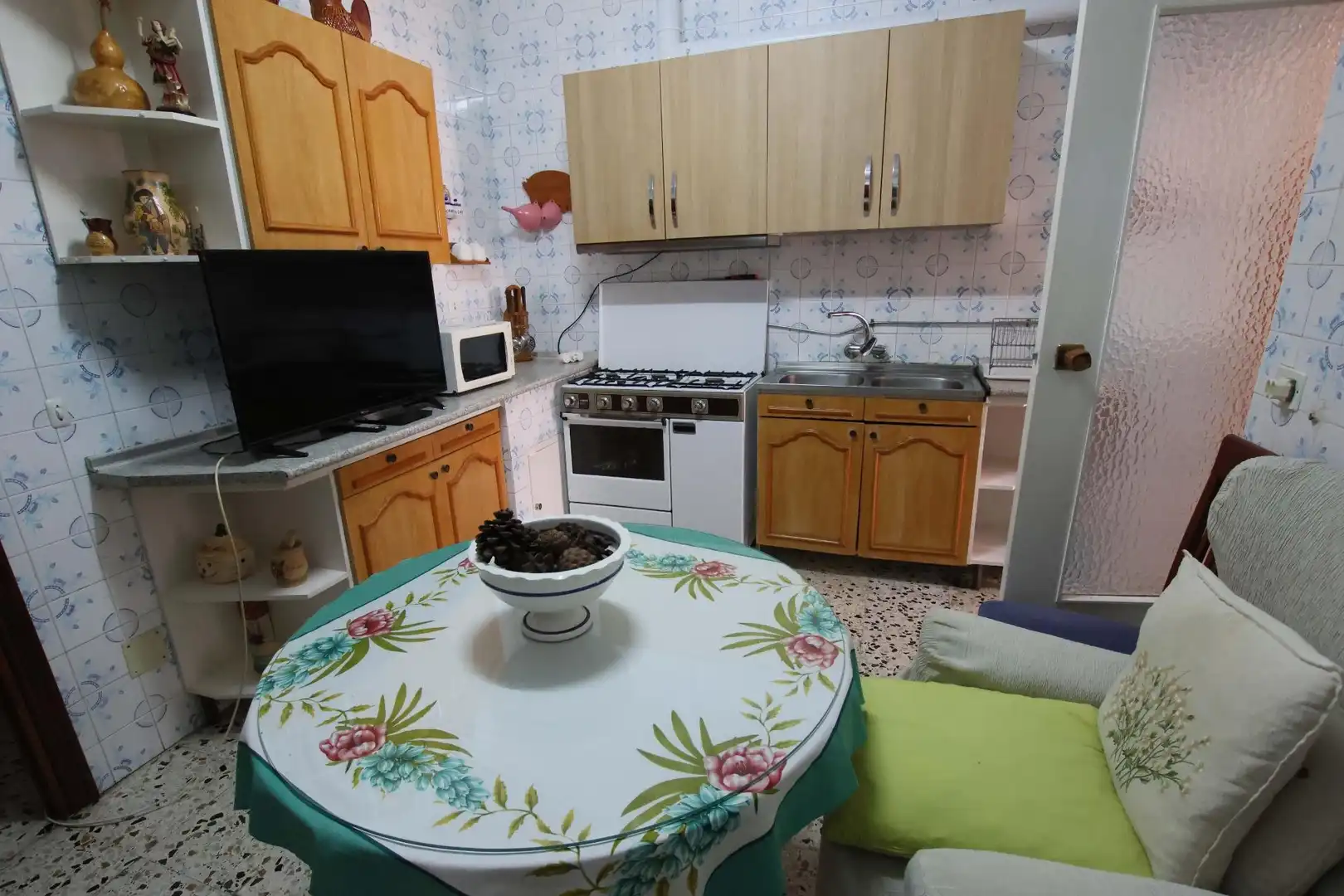 Küche von Wohnung zum Verkauf in Puebla de la Calzada
