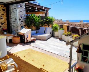 Terrassa de Casa adosada en venda en Elche / Elx amb Aire condicionat, Terrassa i Piscina