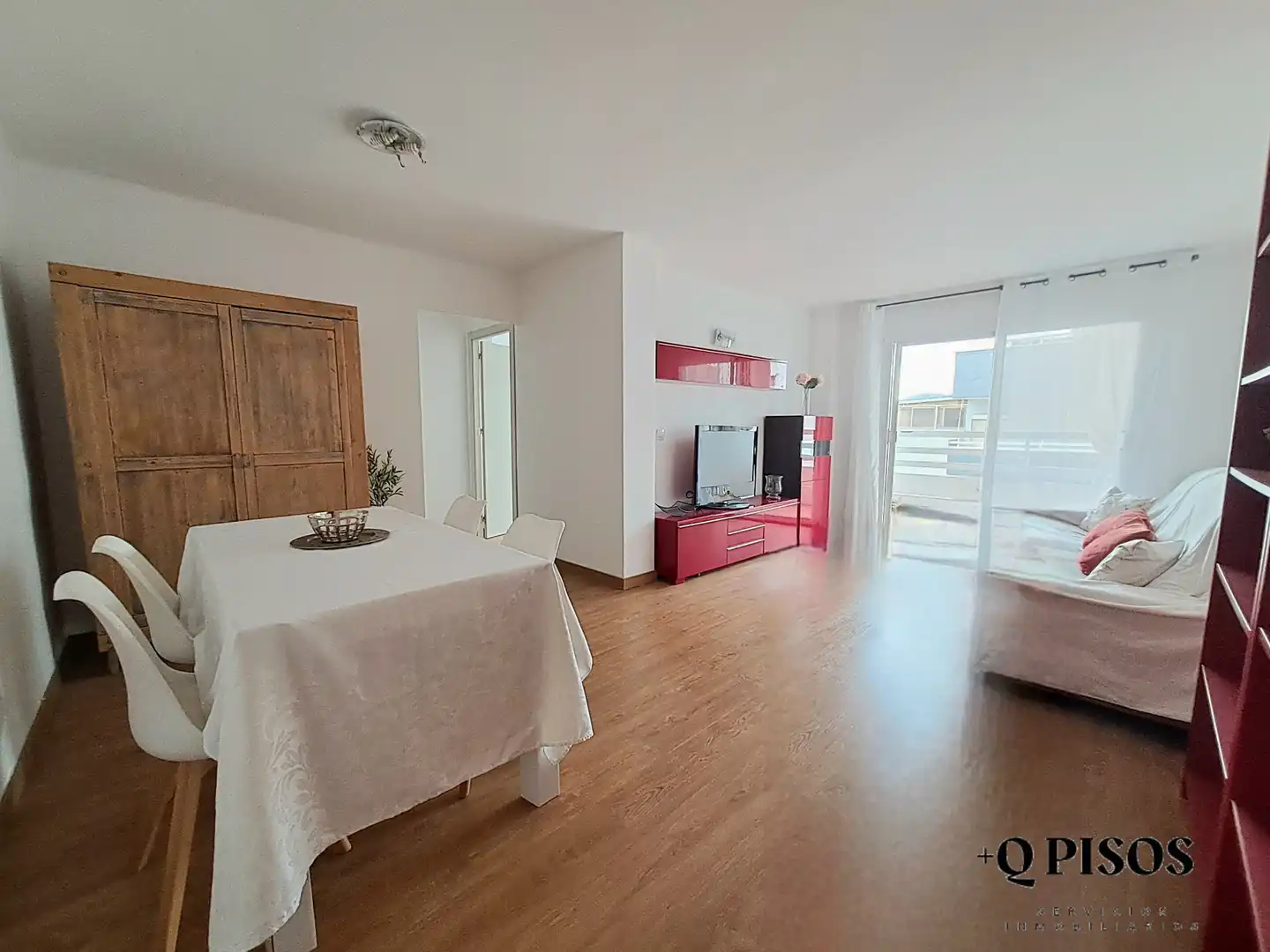 Sala d'estar de Pis en venda en  Palma de Mallorca amb Parquet, Balcó i Alarma