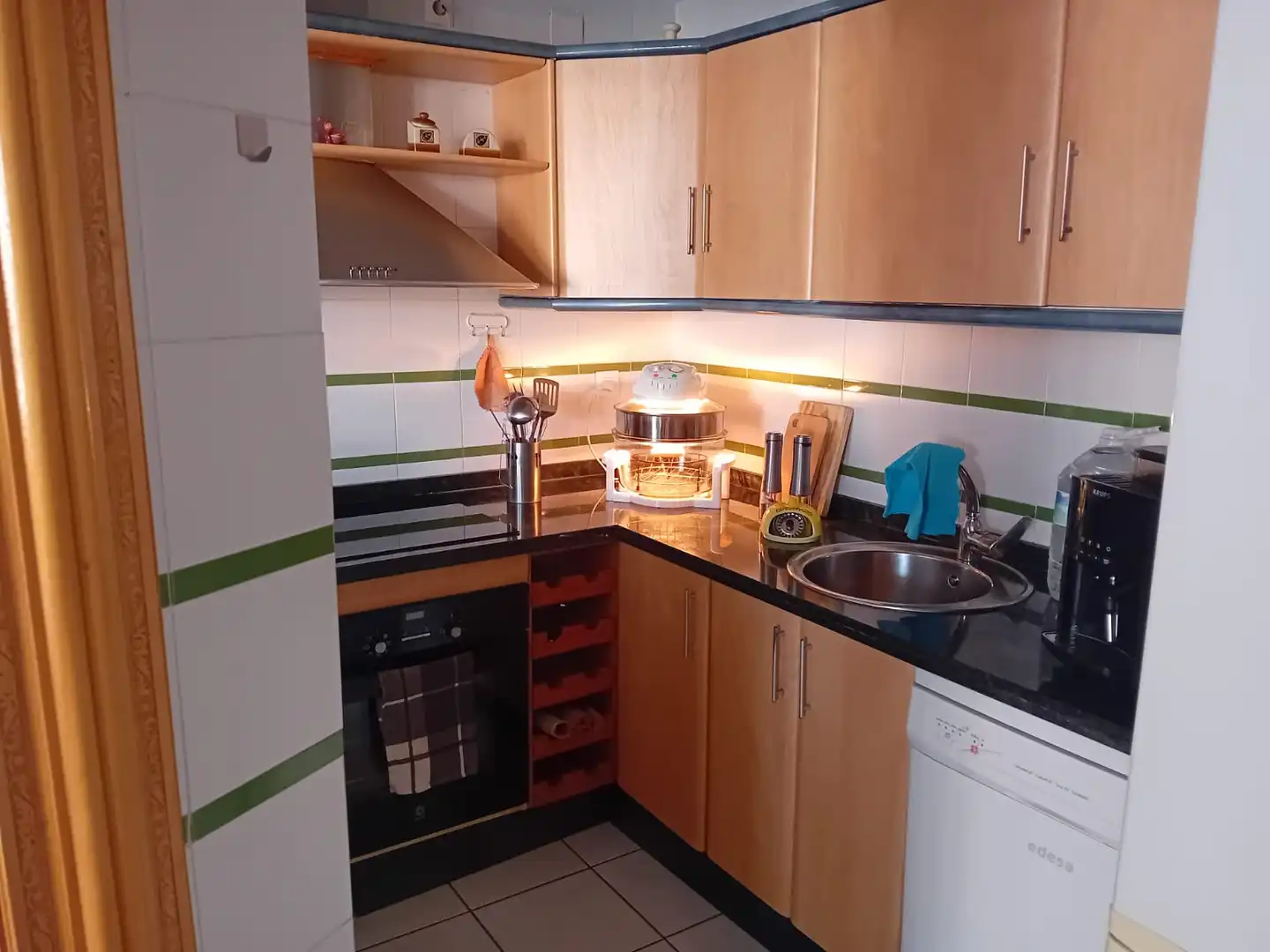 Kitchen of Flat for sale in Torrox  with Air Conditioner, Furnished and Oven