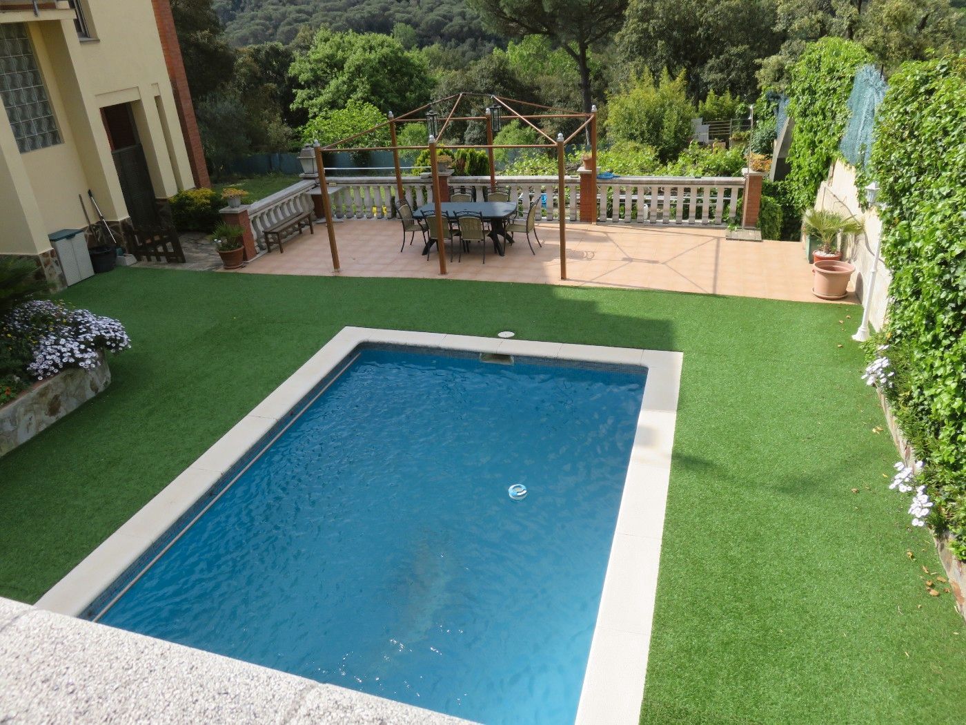 Swimming pool of House or chalet to rent in Vilanova del Vallès  with Air Conditioner, Heating and Terrace