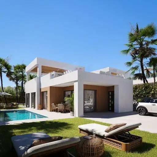 Chalet con piscina en venta en Golf Bahía, imagen 4