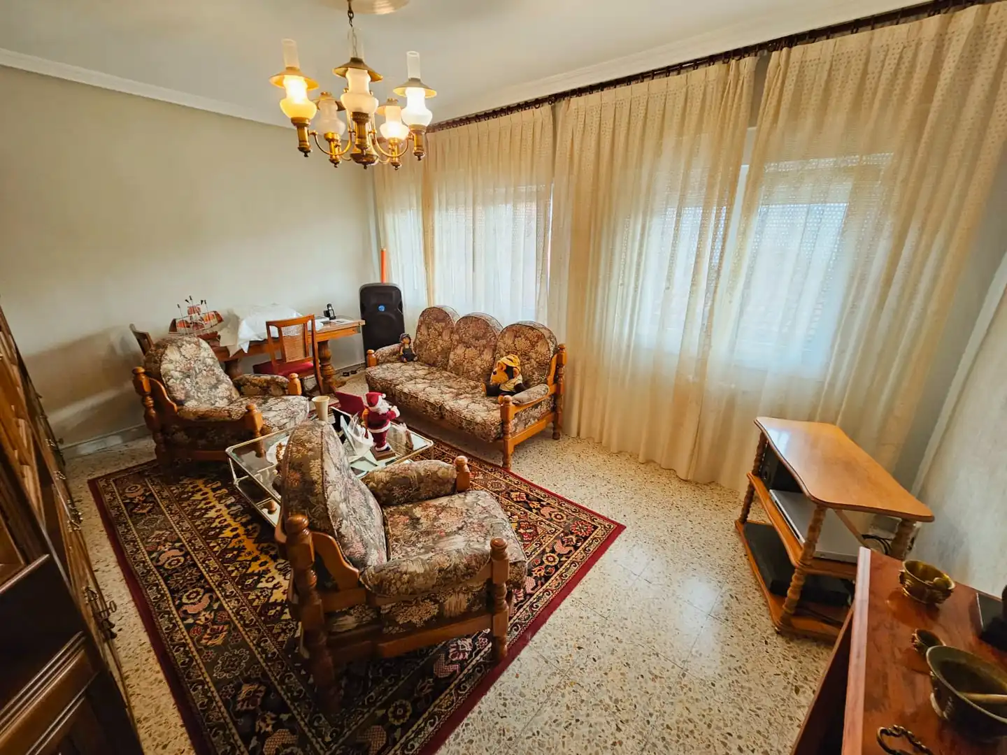Sala de estar de Casa o chalet en venta en Palencia con Calefacción, Jardín privado y Terraza