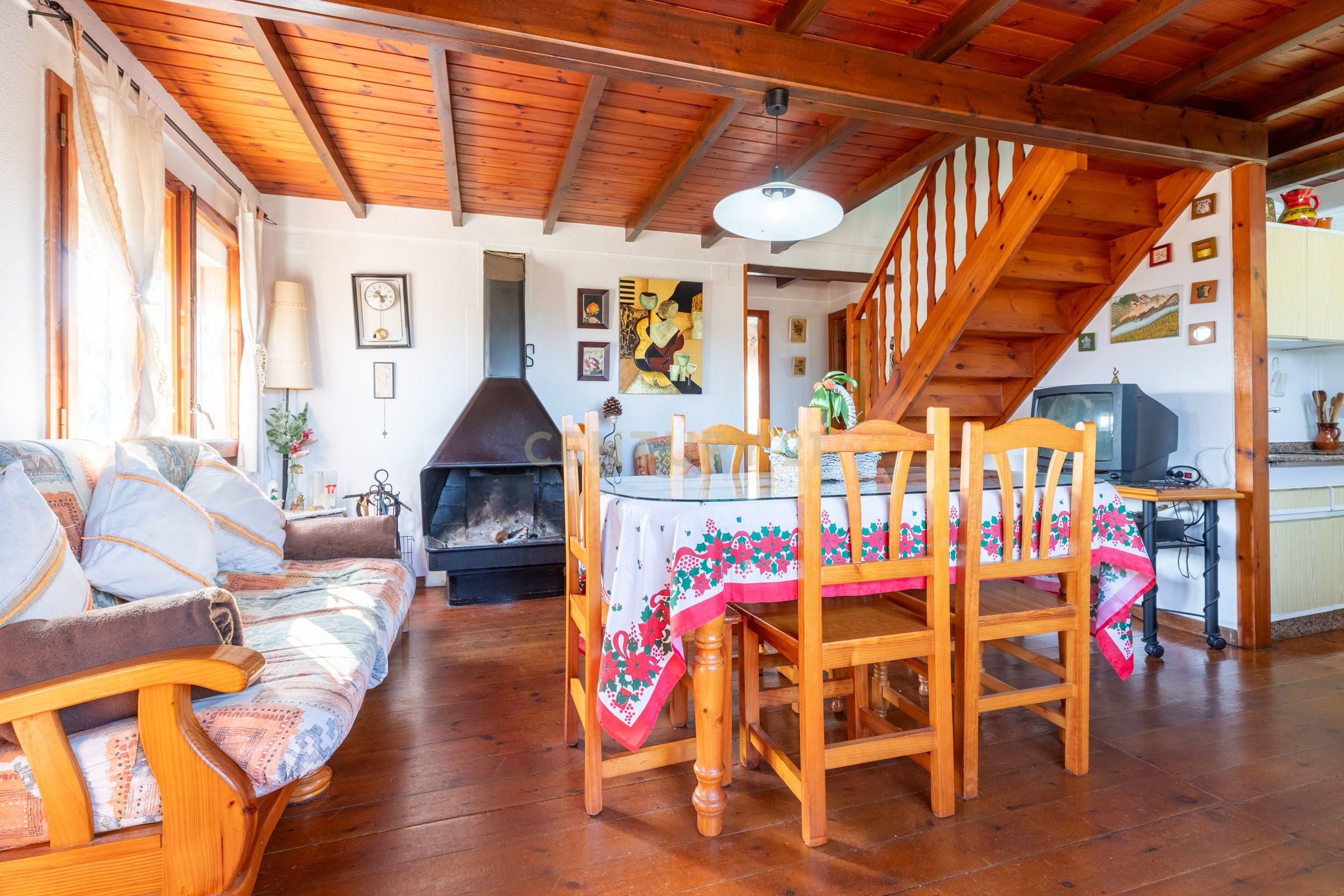 Menjador de Casa o xalet en venda en Fogars de la Selva amb Jardí privat