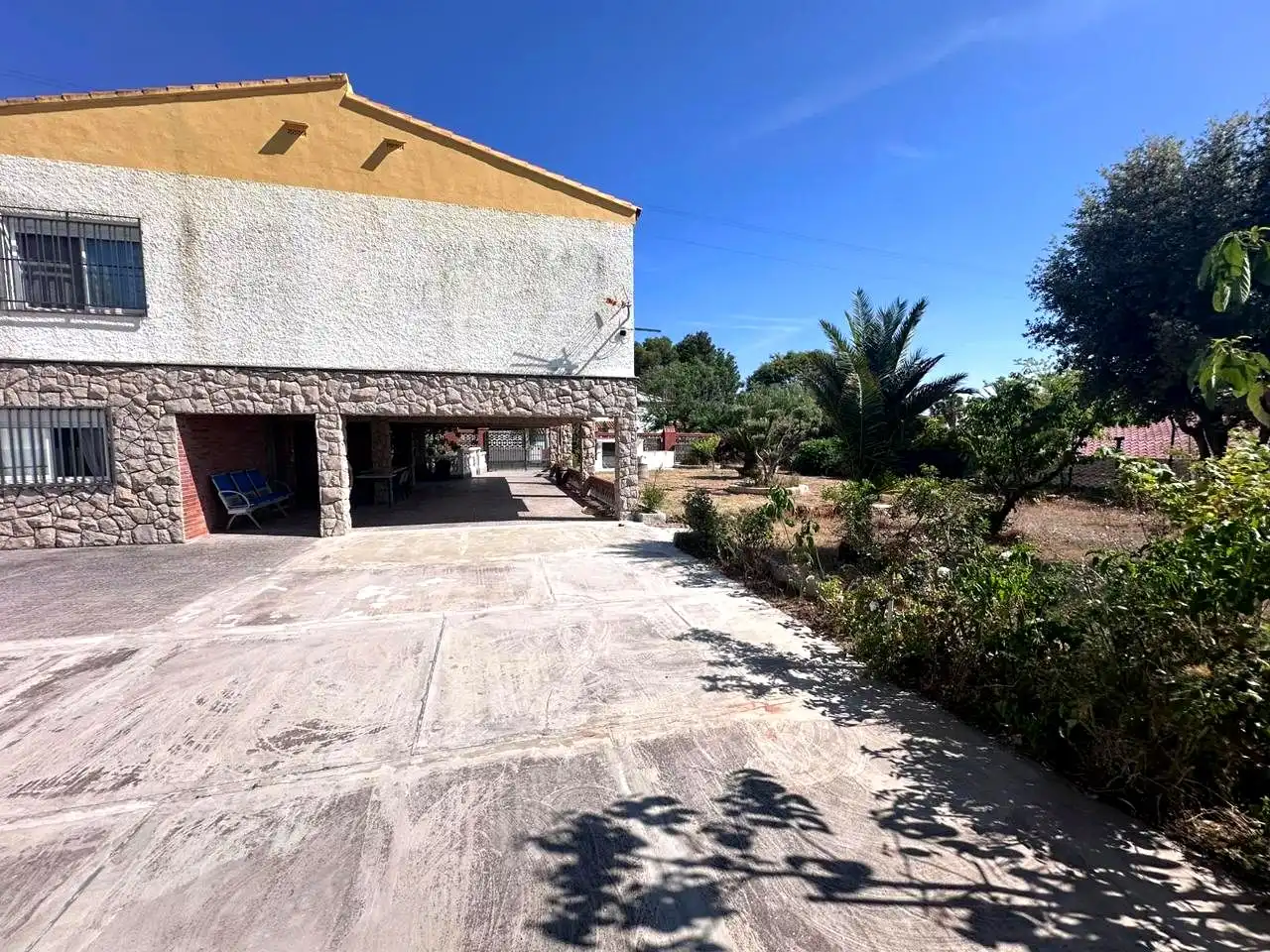 Vista exterior de Casa o chalet en venta en Borriol con Jardín privado y Terraza