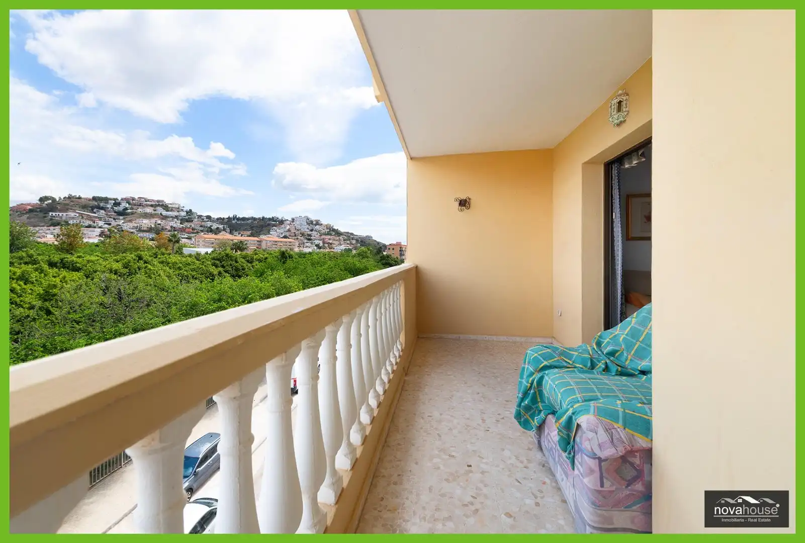 Terrasse von Wohnung zum Verkauf in Rincón de la Victoria mit Terrasse, Abstellraum und Balkon