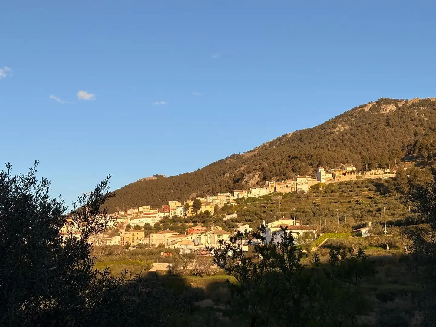Vista exterior de Casa o xalet en venda en Agres amb Terrassa i Balcó
