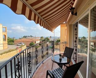 Terrassa de Casa adosada de lloguer en Finestrat amb Aire condicionat, Terrassa i Balcó