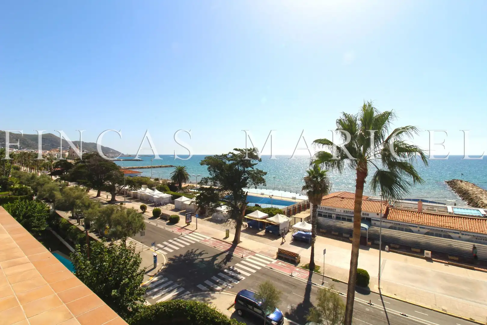 Habitación de Ático de alquiler en Sitges con Aire acondicionado, Calefacción y Terraza