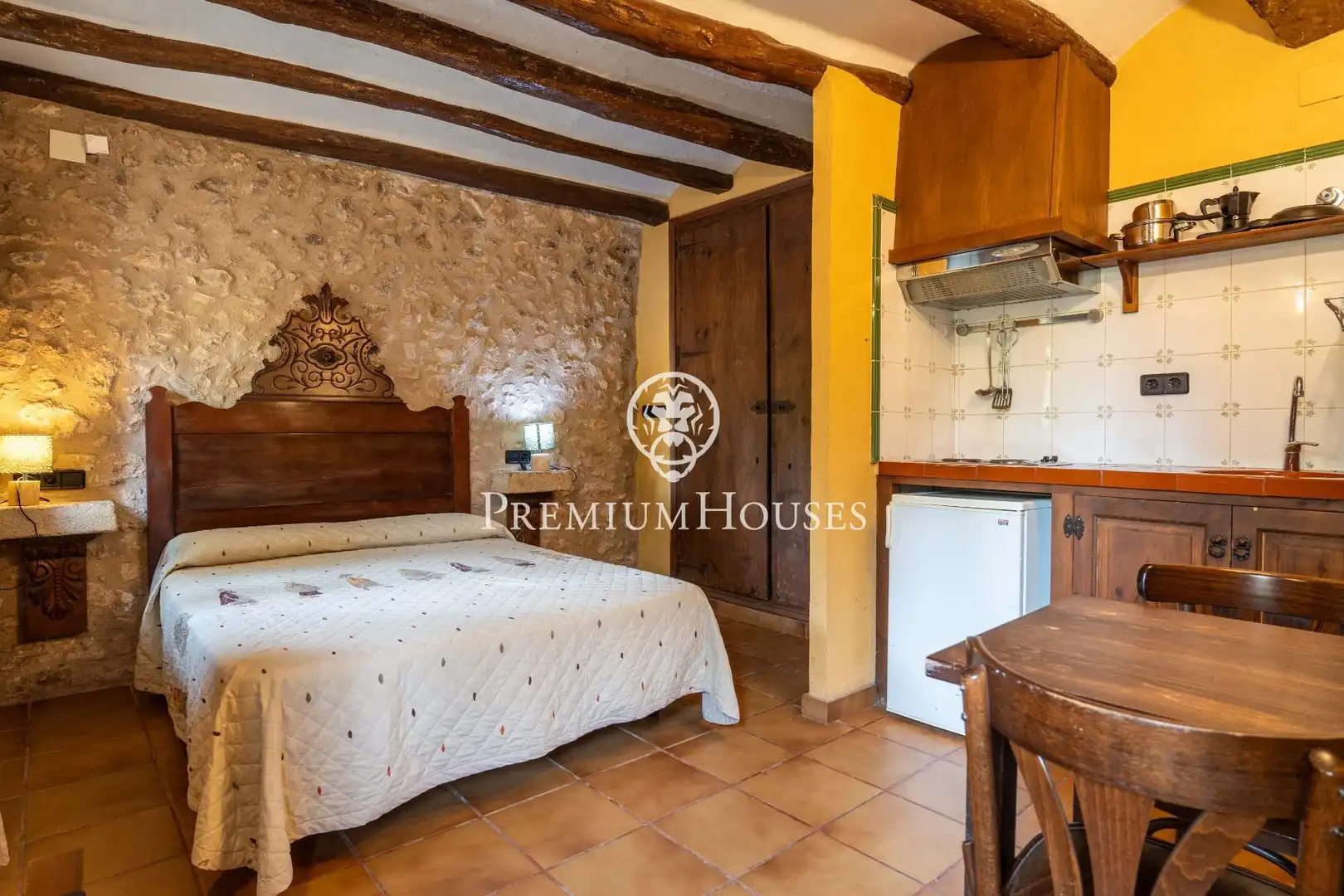 Habitación de Finca rústica en venta en Montblanc con Calefacción, Jardín privado y Terraza