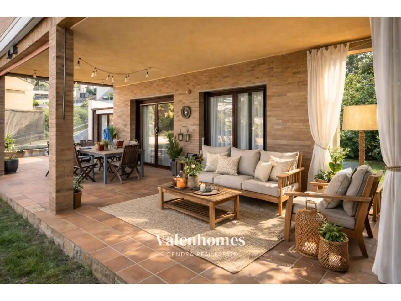 Terraza de Casa o chalet en venta en Vilanova del Vallès con Aire acondicionado, Calefacción y Jardín privado