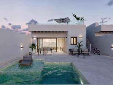 Villa avec piscine à vendre à Torre-Pacheco ciudad