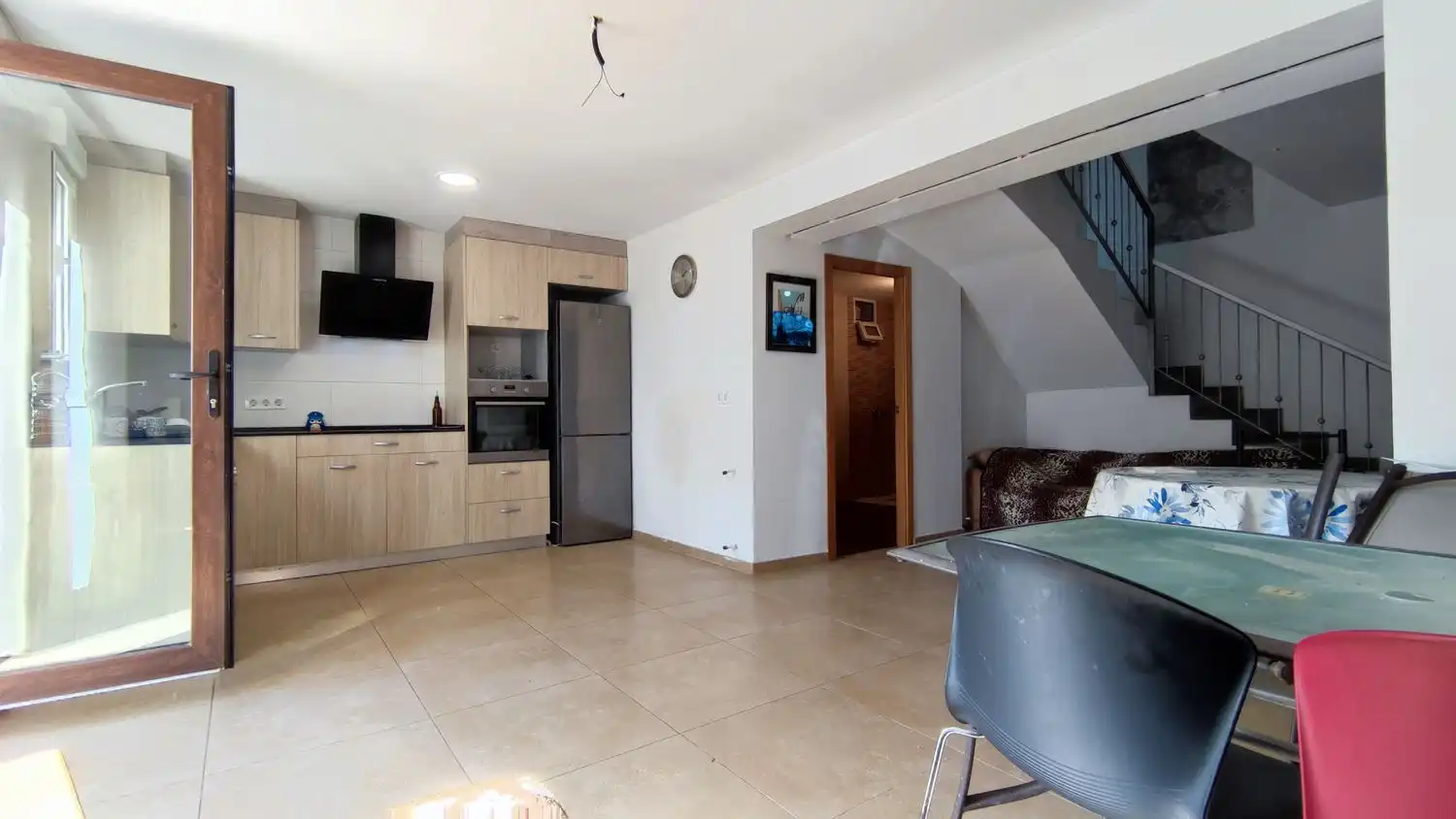 Cuina de Casa adosada en venda en Alcoy / Alcoi amb Aire condicionat, Jardí privat i Traster