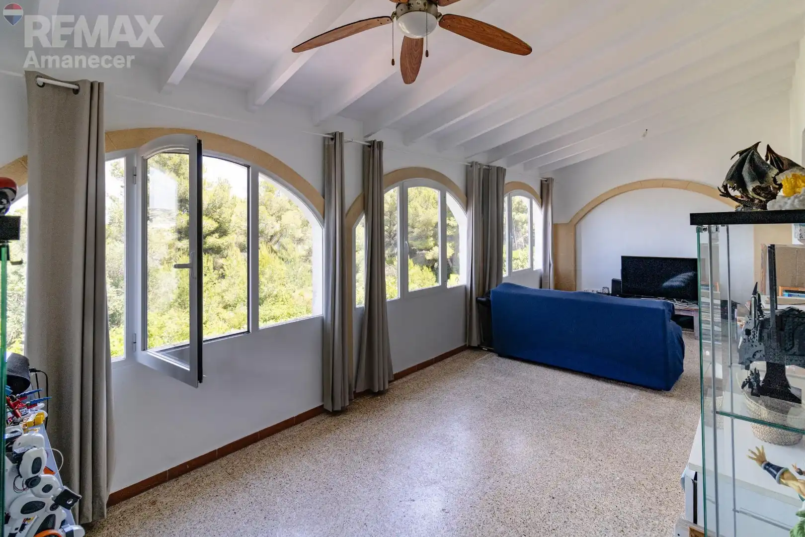 Sala d'estar de Casa o xalet en venda en Jávea / Xàbia amb Piscina