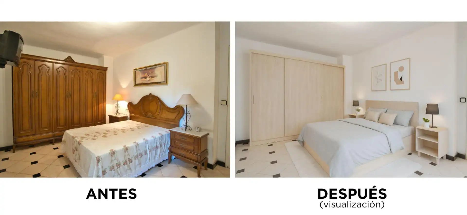 Habitación de Piso en venta en Málaga con Terraza y Alarma