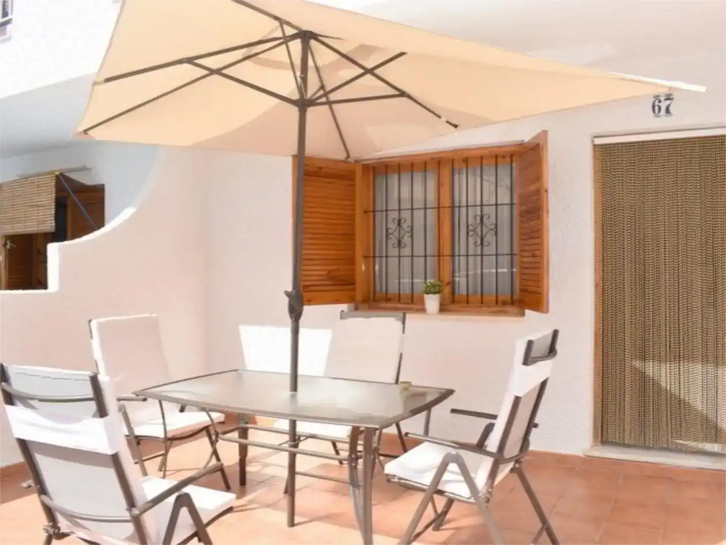 Terrassa de Dúplex de lloguer en San Pedro del Pinatar amb Aire condicionat i Balcó