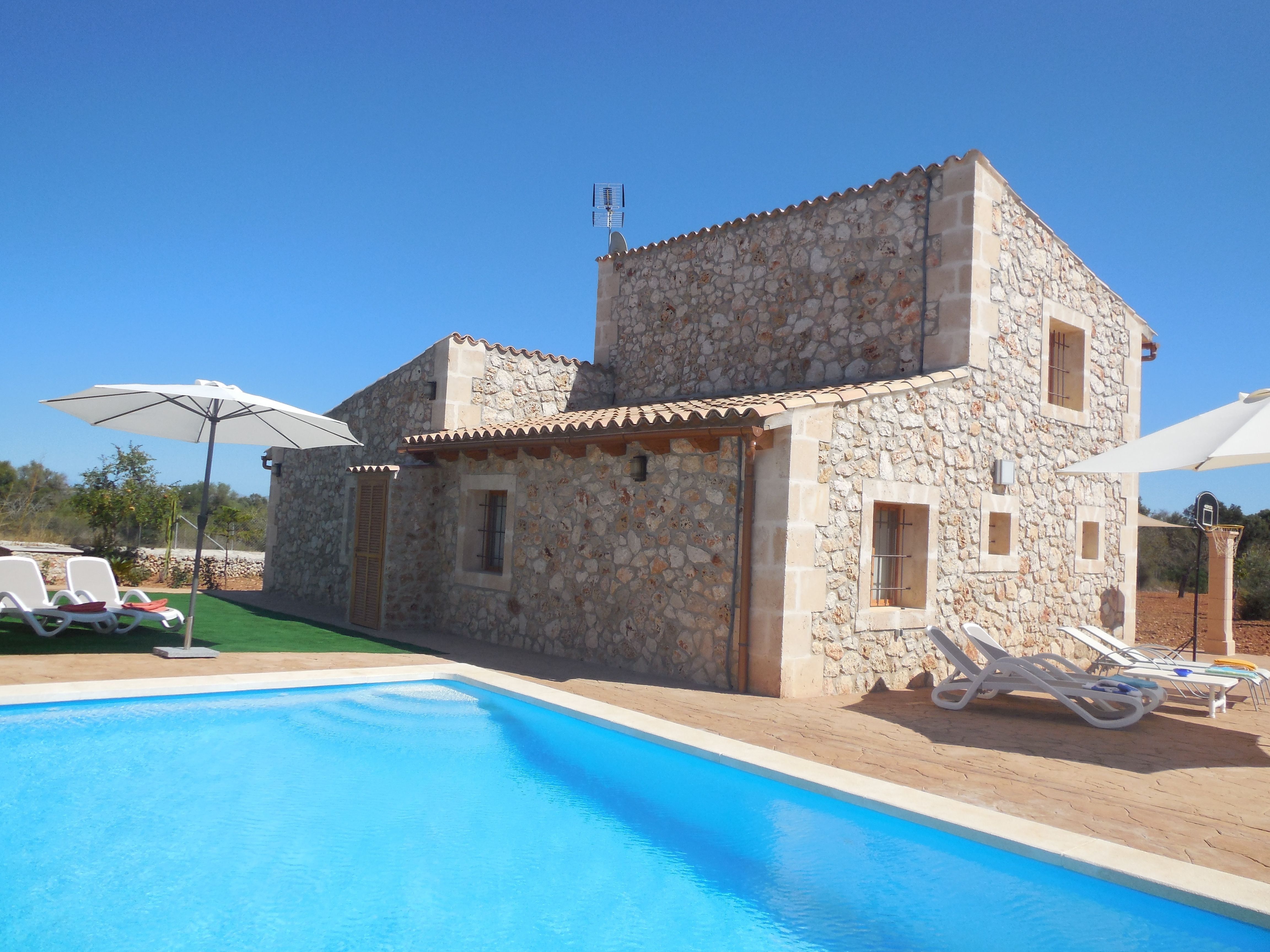 Piscina de Casa o xalet de lloguer en Llubí amb Piscina i Moblat
