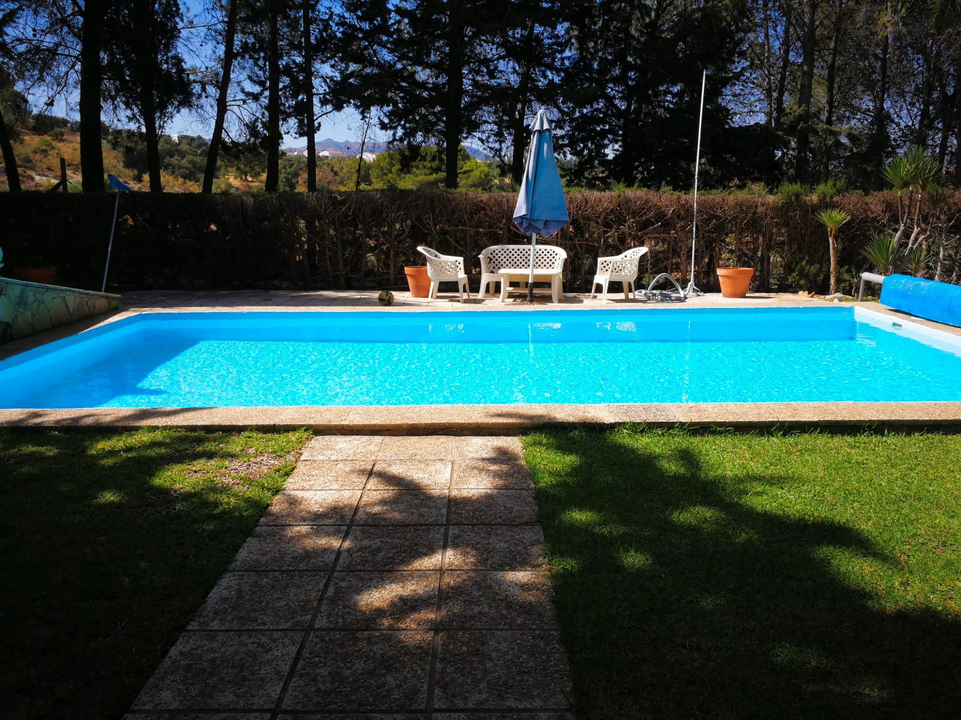 Piscina de Finca rústica en venda en Ronda amb Jardí privat, Terrassa i Piscina
