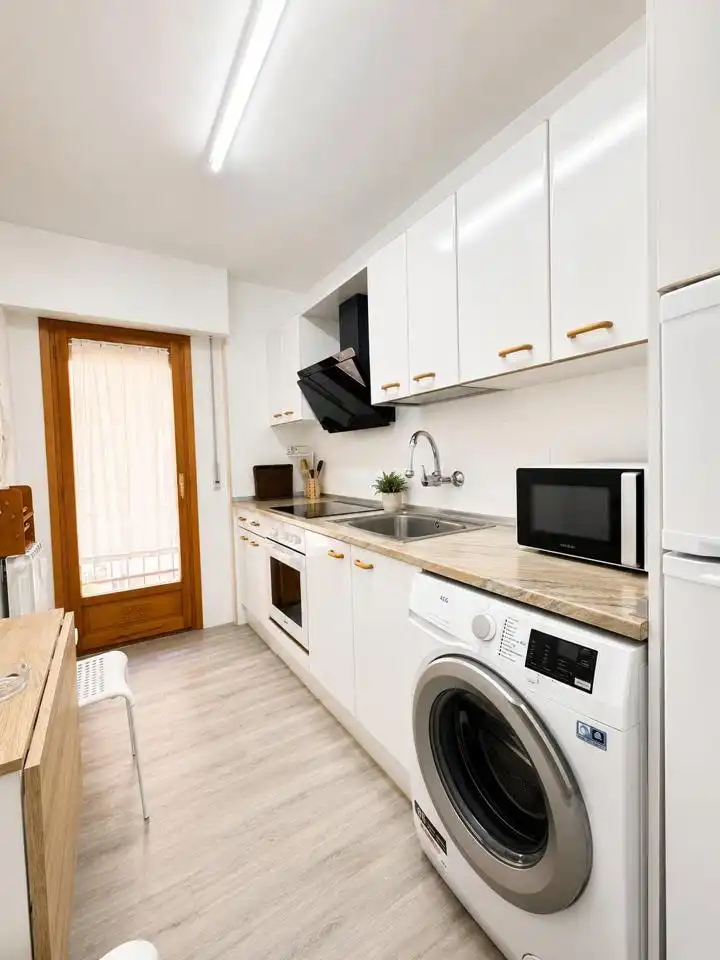 Küche von Wohnung zur Miete in Segovia mit Heizung, Terrasse und Möbliert