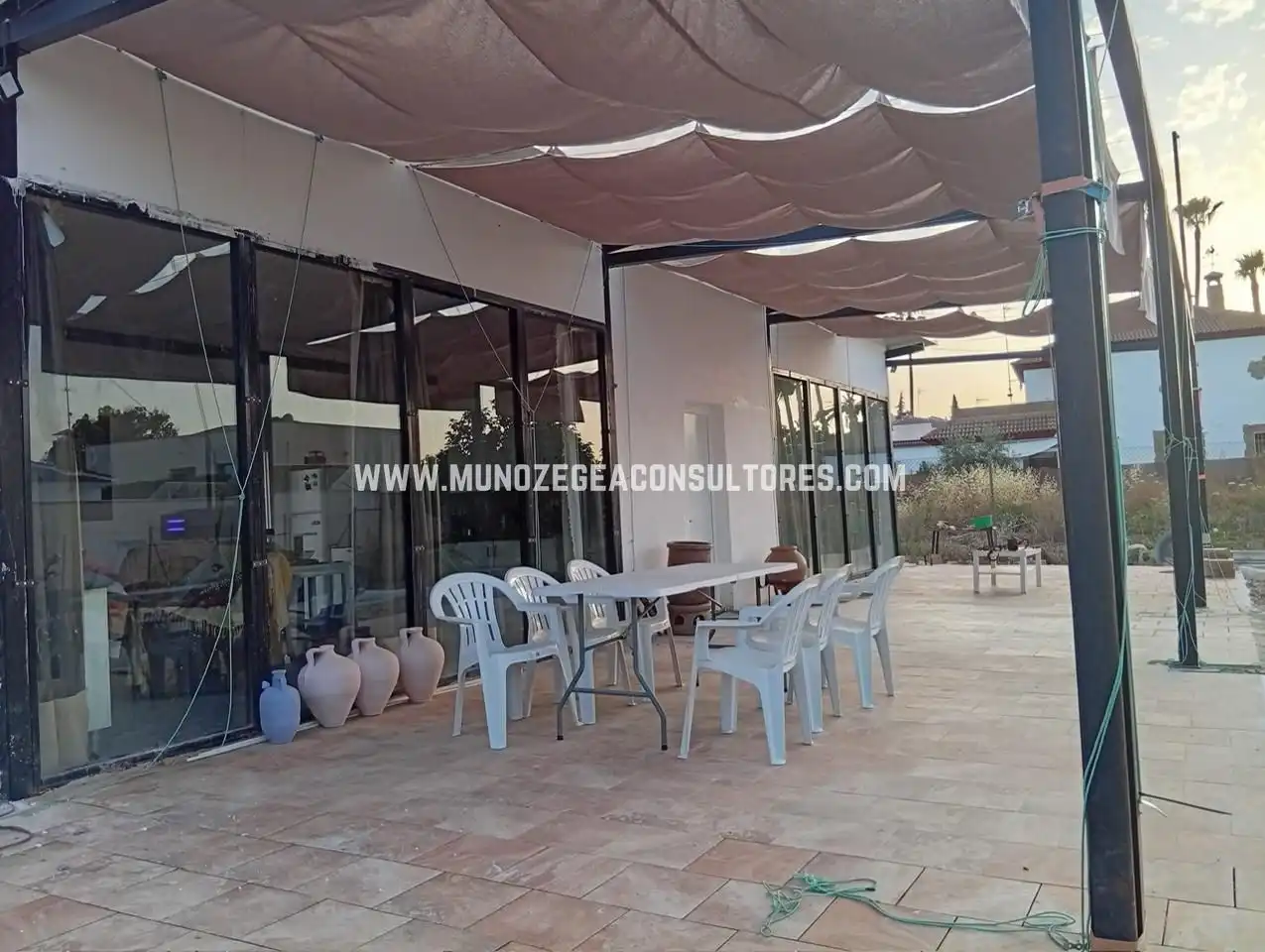 Terrassa de Casa o xalet de lloguer en Lucena amb Aire condicionat, Jardí privat i Terrassa