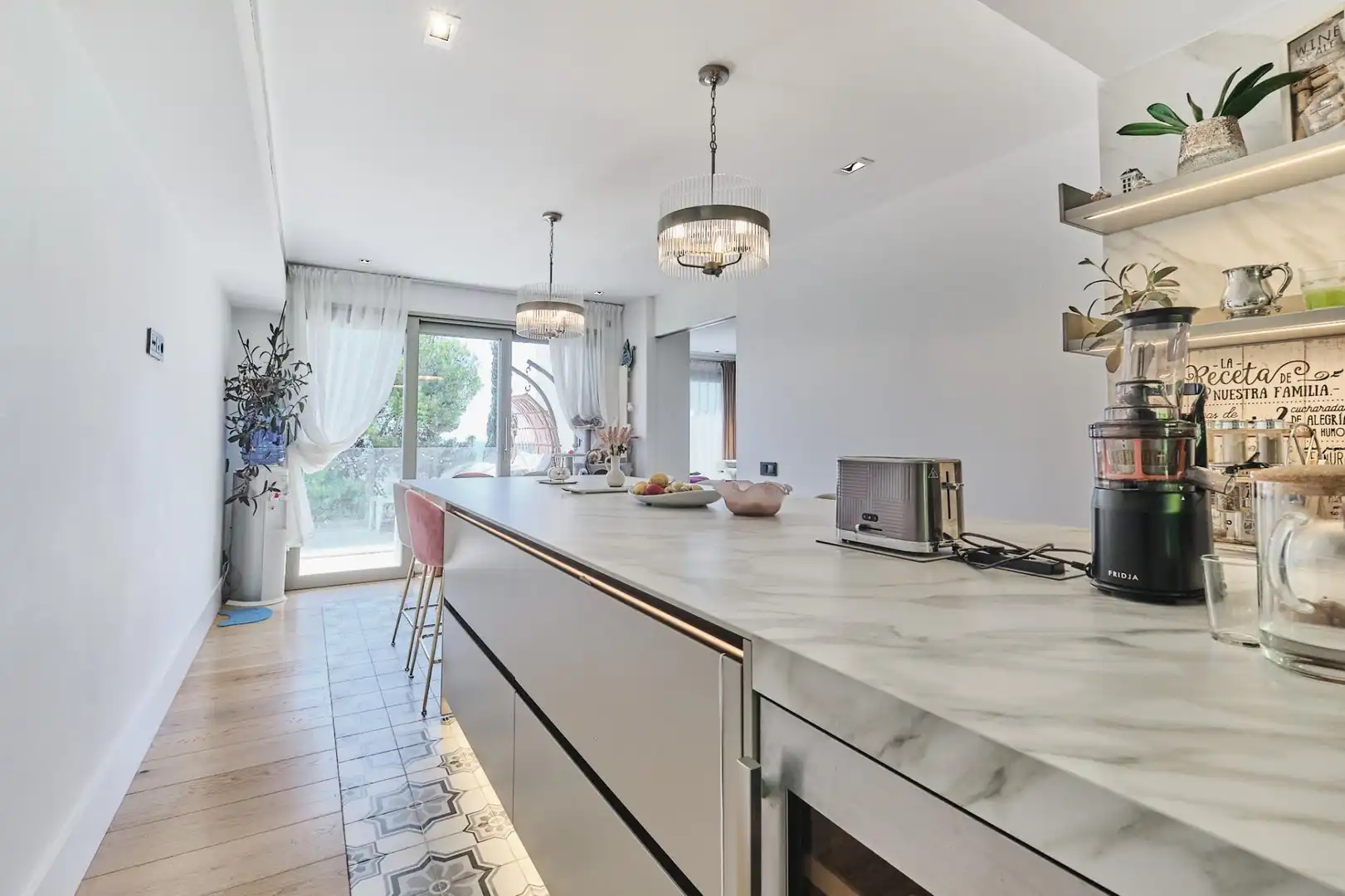 Cocina de Casa o chalet en venta en Barcelona con Piscina comunitaria