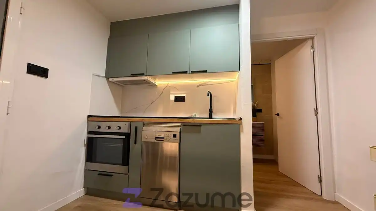 Kitchen of Flat for rent in Murcia  with Terrace, Furnished and Oven