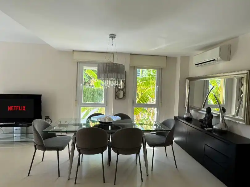 Comedor de Casa o chalet de alquiler en El Verger con Aire acondicionado, Terraza y Amueblado