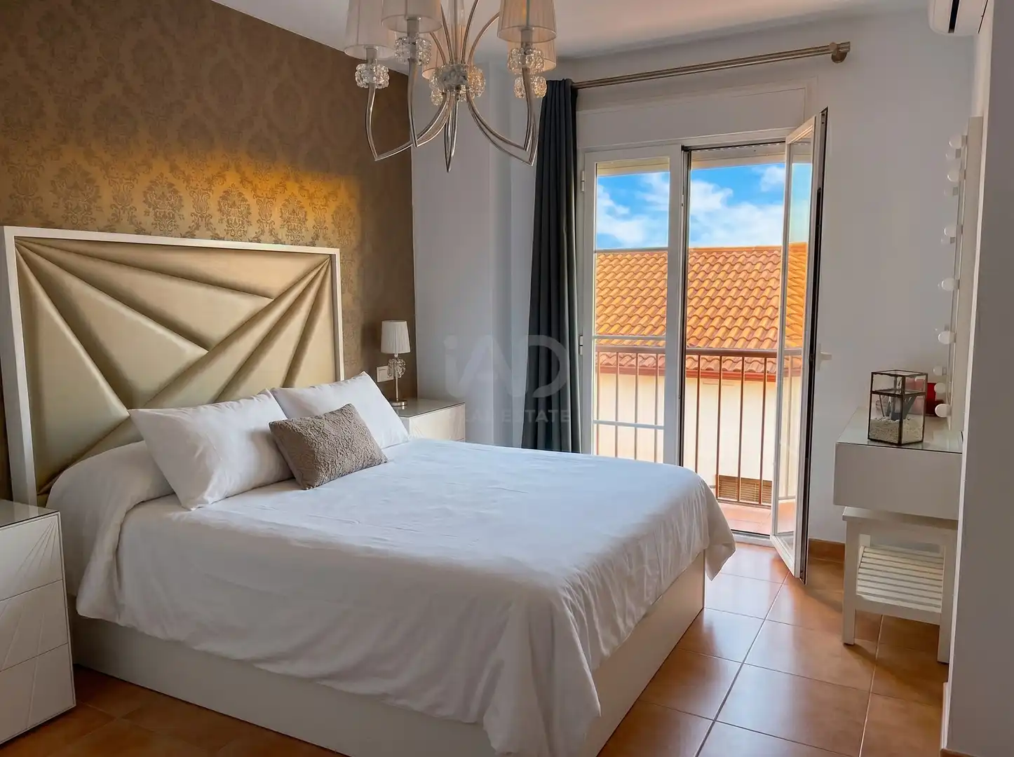 Habitación de Casa adosada en venta en Alosno con Aire acondicionado