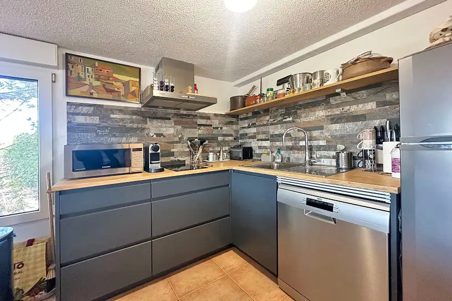 Kitchen of Houses for sale in Hoyo de Manzanares  with Air Conditioner, Heating and Private garden