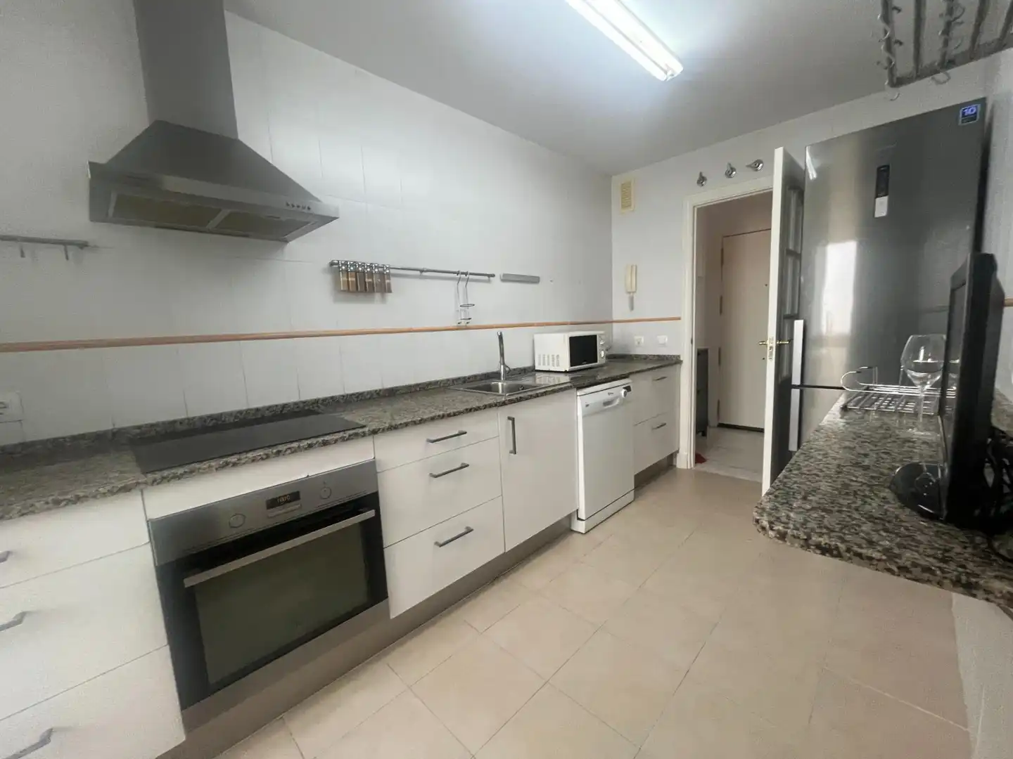 Kitchen of Flat for sale in Jerez de la Frontera  with Air Conditioner, Heating and Private garden