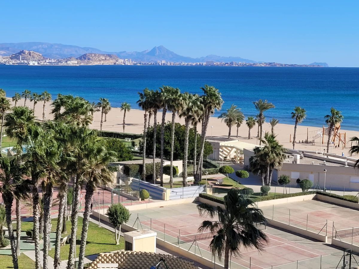Vista exterior de Apartament de lloguer en Alicante / Alacant amb Terrassa i Piscina comunitària