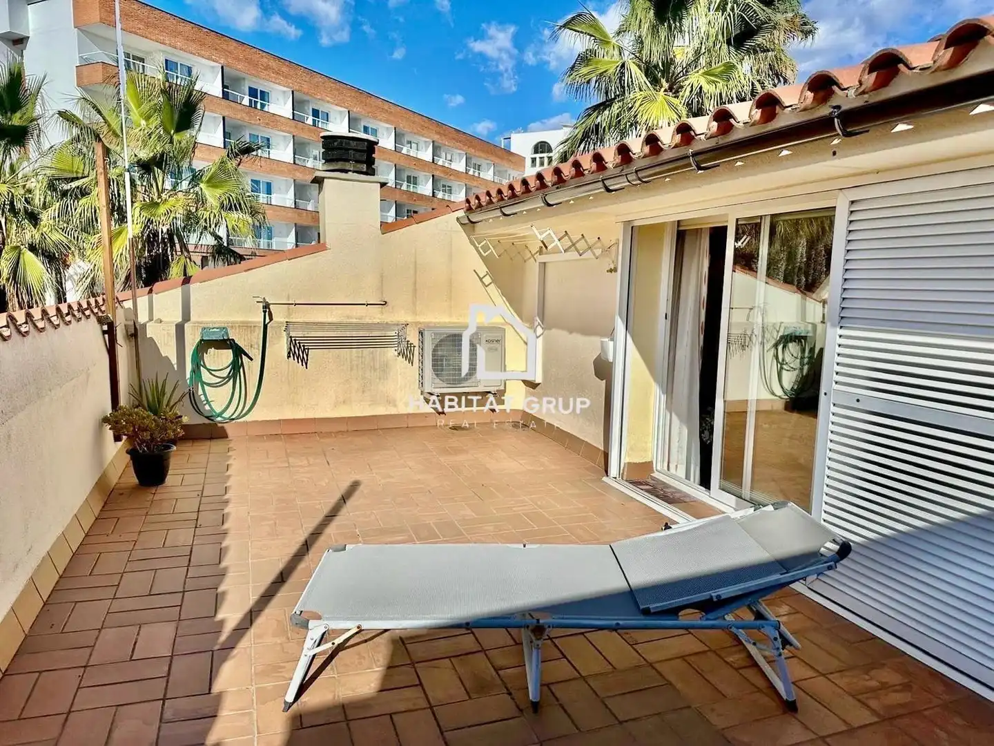 Terrassa de Casa adosada en venda en Lloret de Mar amb Aire condicionat, Calefacció i Jardí privat