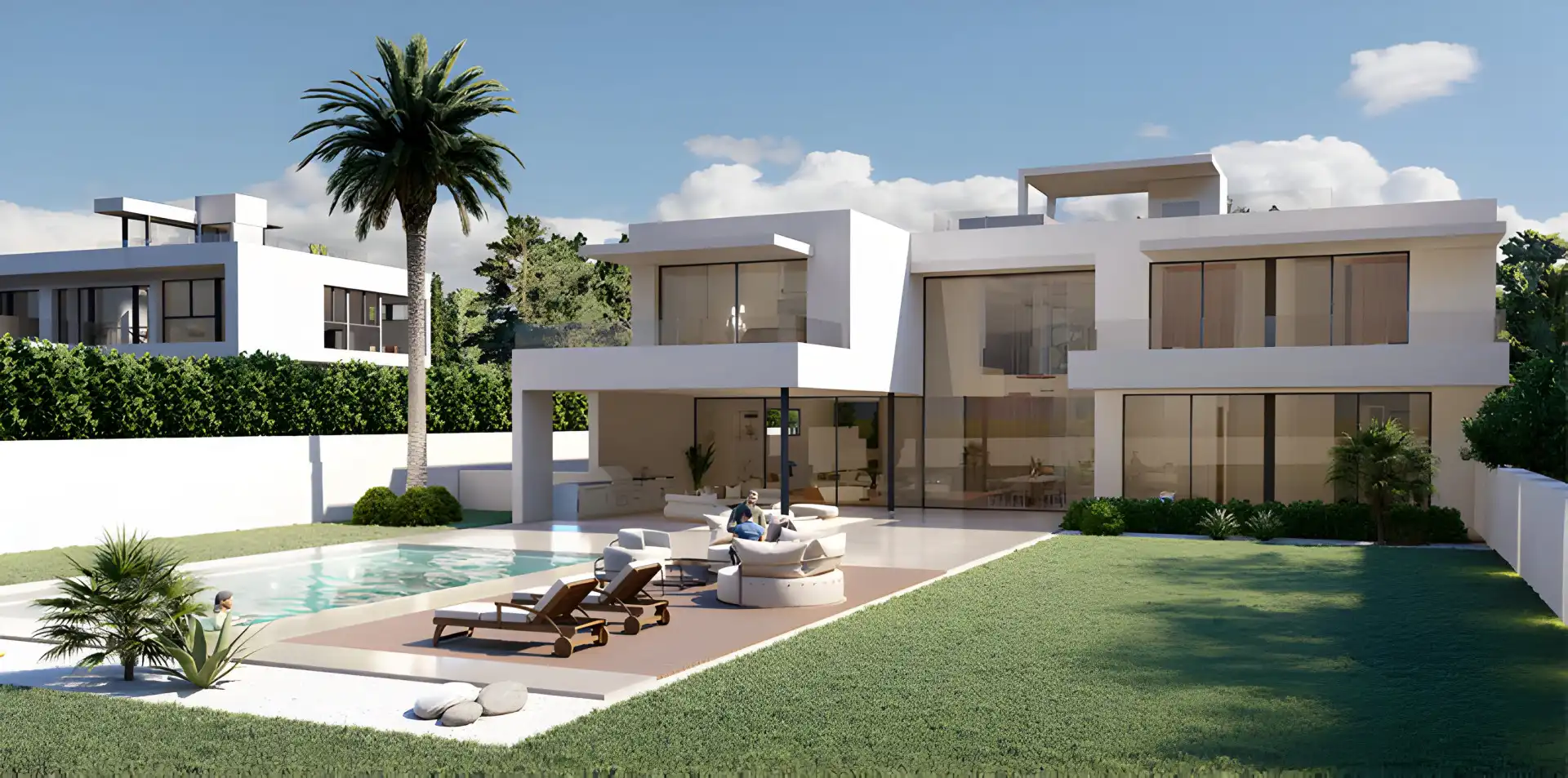 Casa con piscina en venta en Elviria - Cabopino