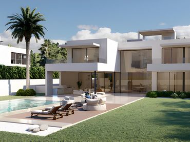 Casa con piscina in vendita a Elviria - Cabopino