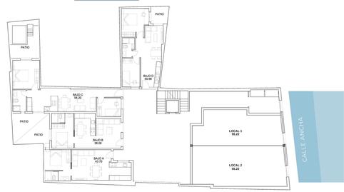 Foto 2 de Piso en venta en Calle Ancha, 47, Centro - Calzada - Cabo Noval, Cádiz