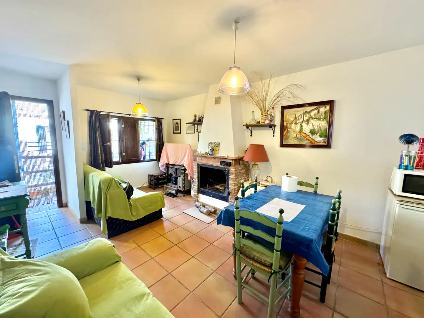Sala de estar de Apartamento en venta en Ohanes con Calefacción, Terraza y Amueblado