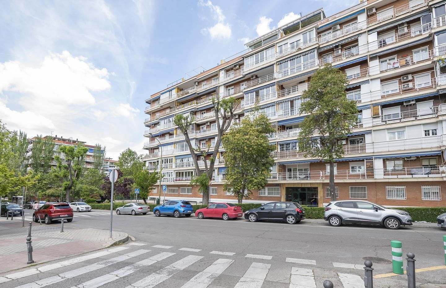 Exterior view of Flat for sale in Móstoles  with Air Conditioner and Terrace