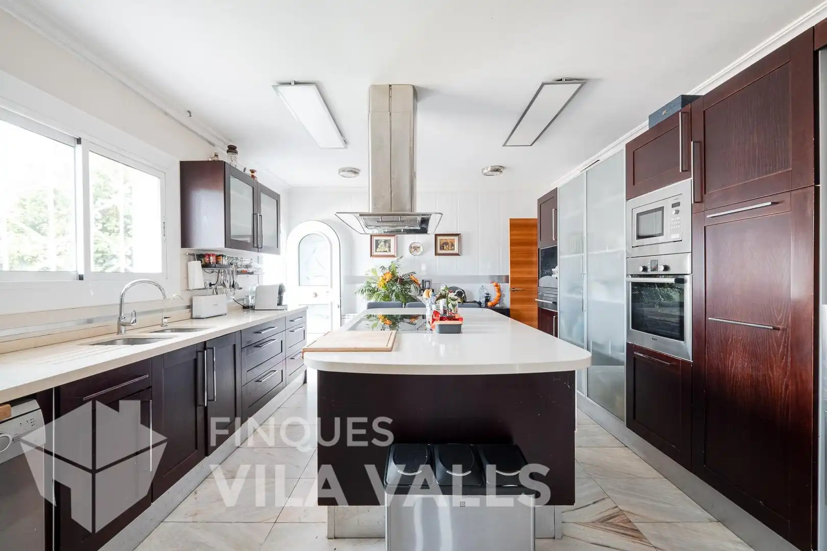 Cocina de Casa o chalet en venta en Caldes de Montbui con Aire acondicionado, Jardín privado y Terraza
