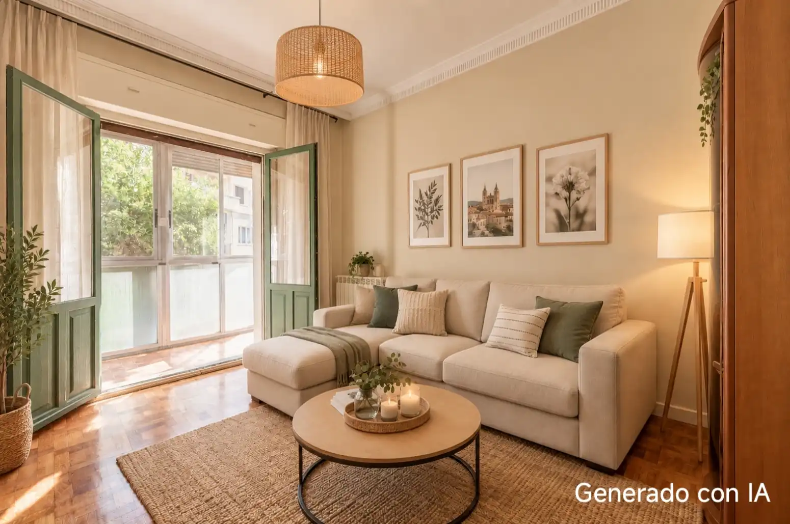 Sala de estar de Piso en venta en Milagrosa