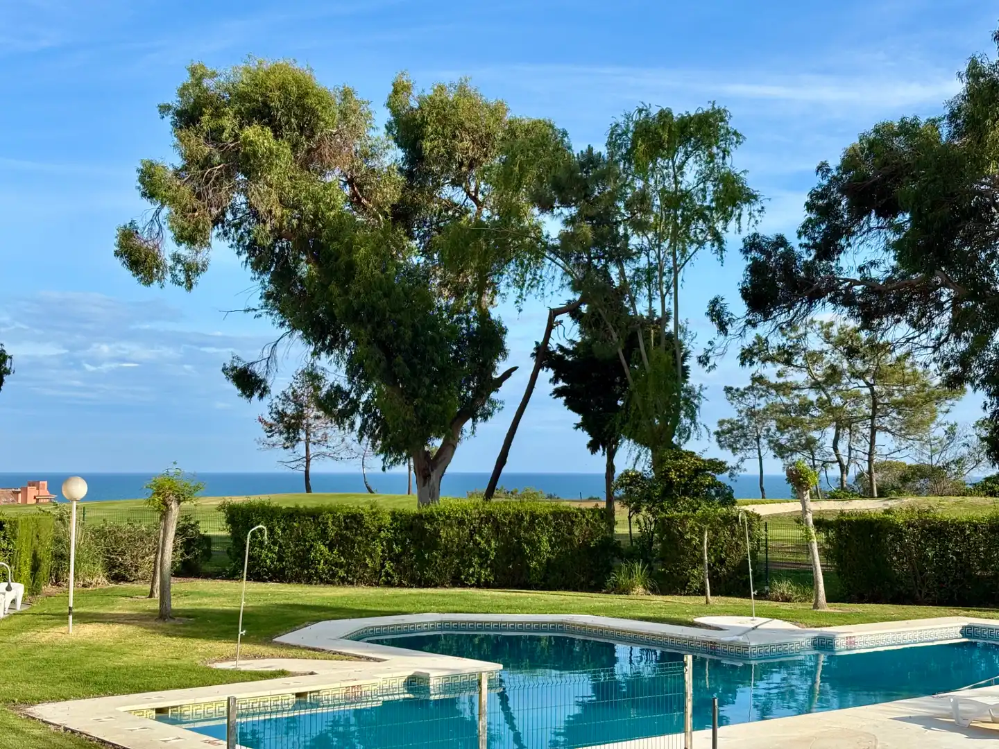 Piscina de Apartamento de alquiler en Islantilla con Calefacción, Terraza y Amueblado