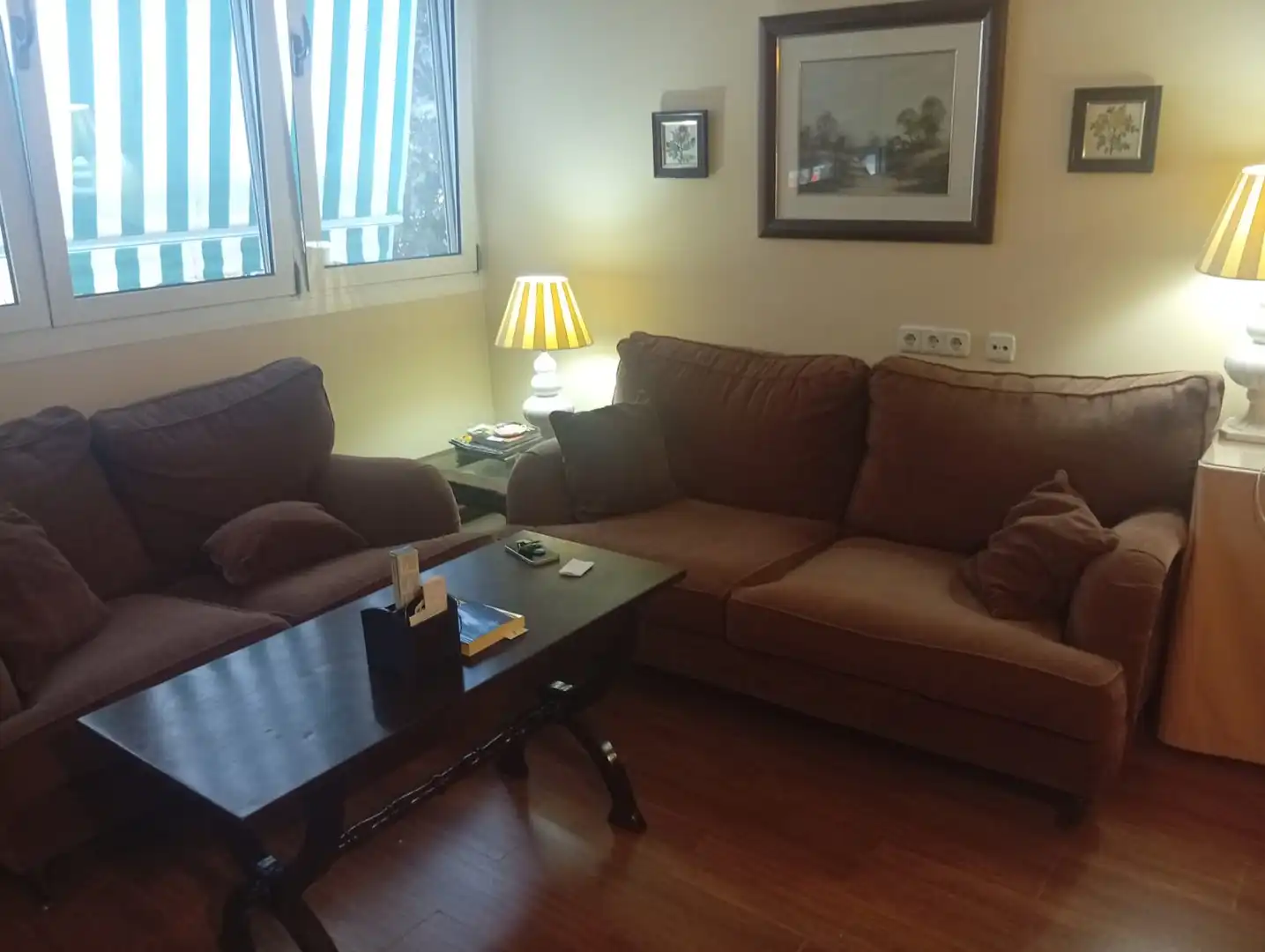 Living room of Flat for rent in Marbella  with Furnished