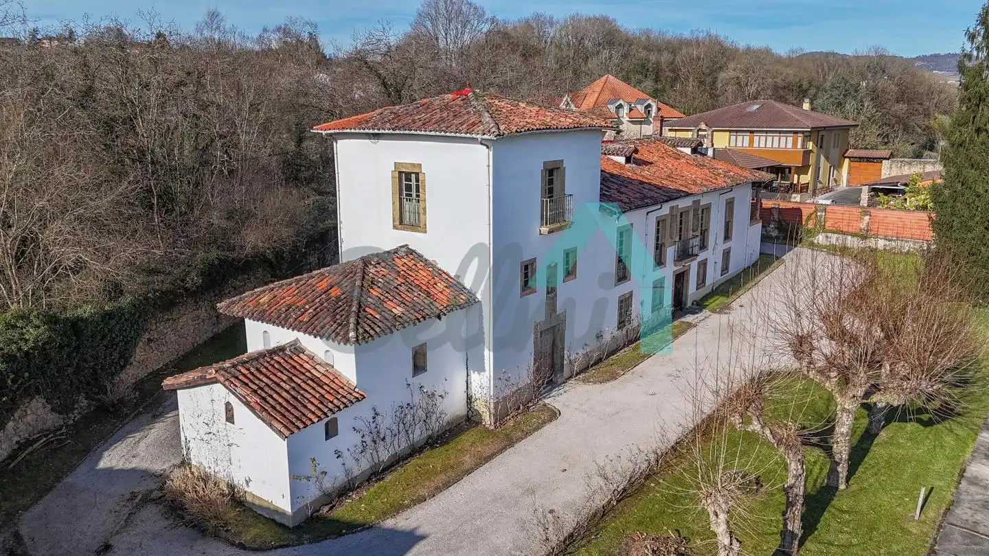 Vista exterior de Casa o chalet en venta en Oviedo  con Jardín privado y Balcón