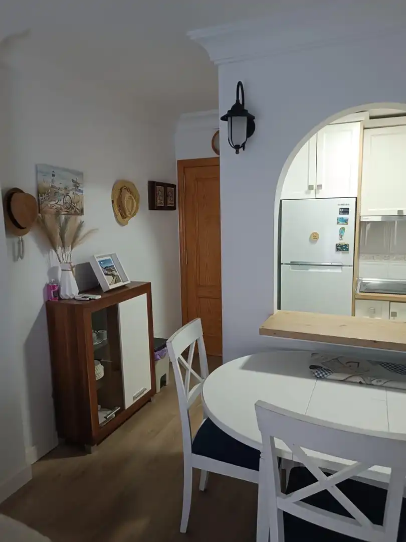 Dining room of Flat for rent in Cartagena  with Air Conditioner, Heating and Parquet flooring
