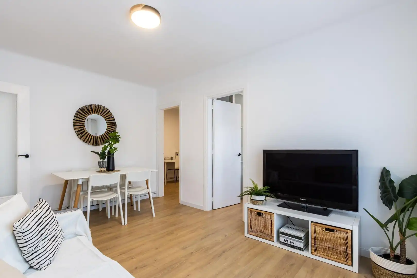 Sala de estar de Piso en venta en Sabadell con Aire acondicionado, Calefacción y Parquet
