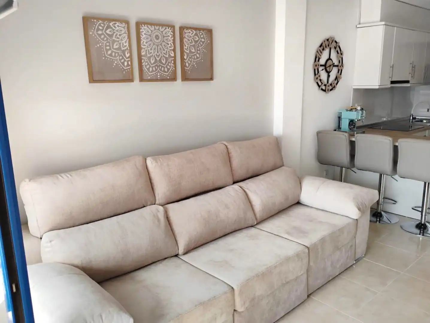 Wohnzimmer von Wohnung zur Miete in Cartagena mit Klimaanlage, Heizung und Möbliert