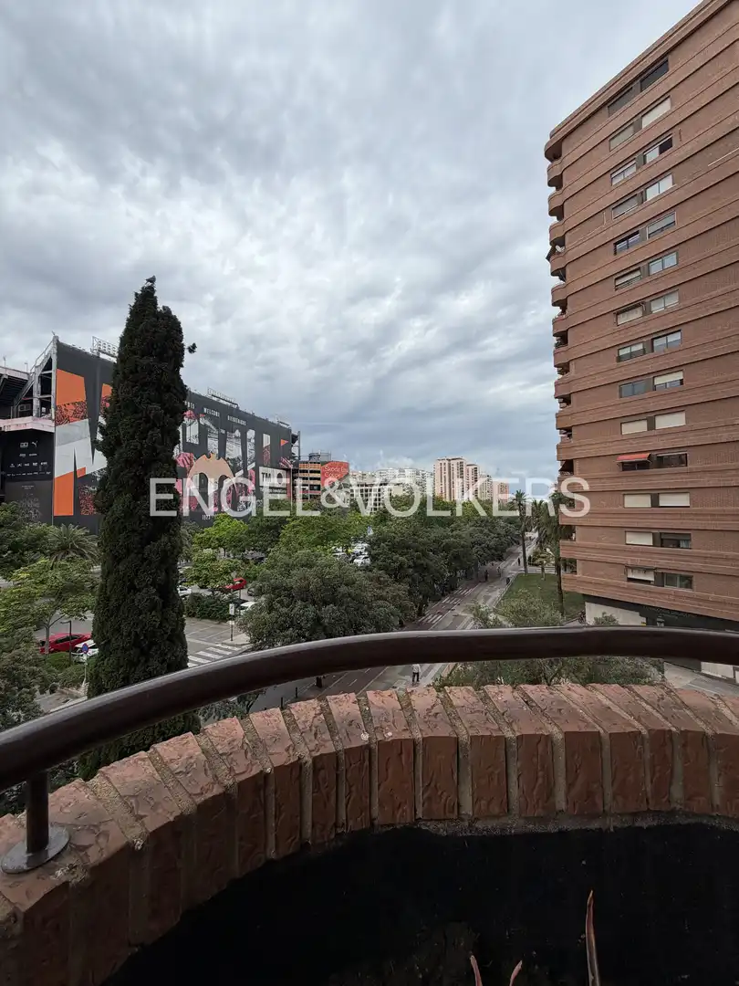 Terraza de Piso de alquiler en Valencia con Aire acondicionado, Calefacción y Balcón