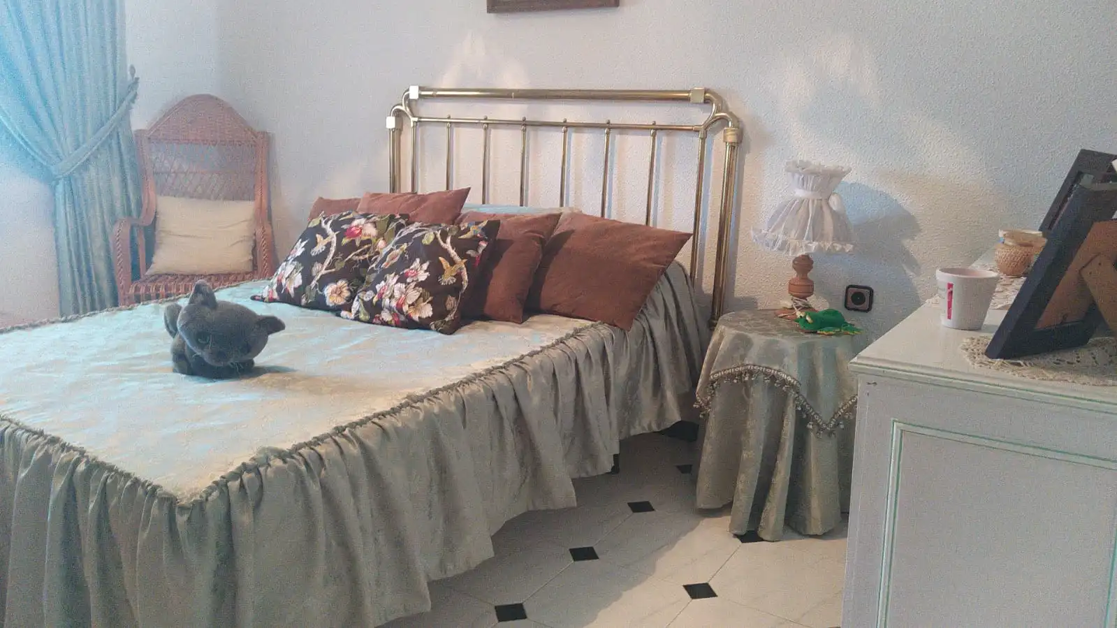 Bedroom of Houses for sale in Talarrubias  with Air Conditioner, Private garden and Storage room