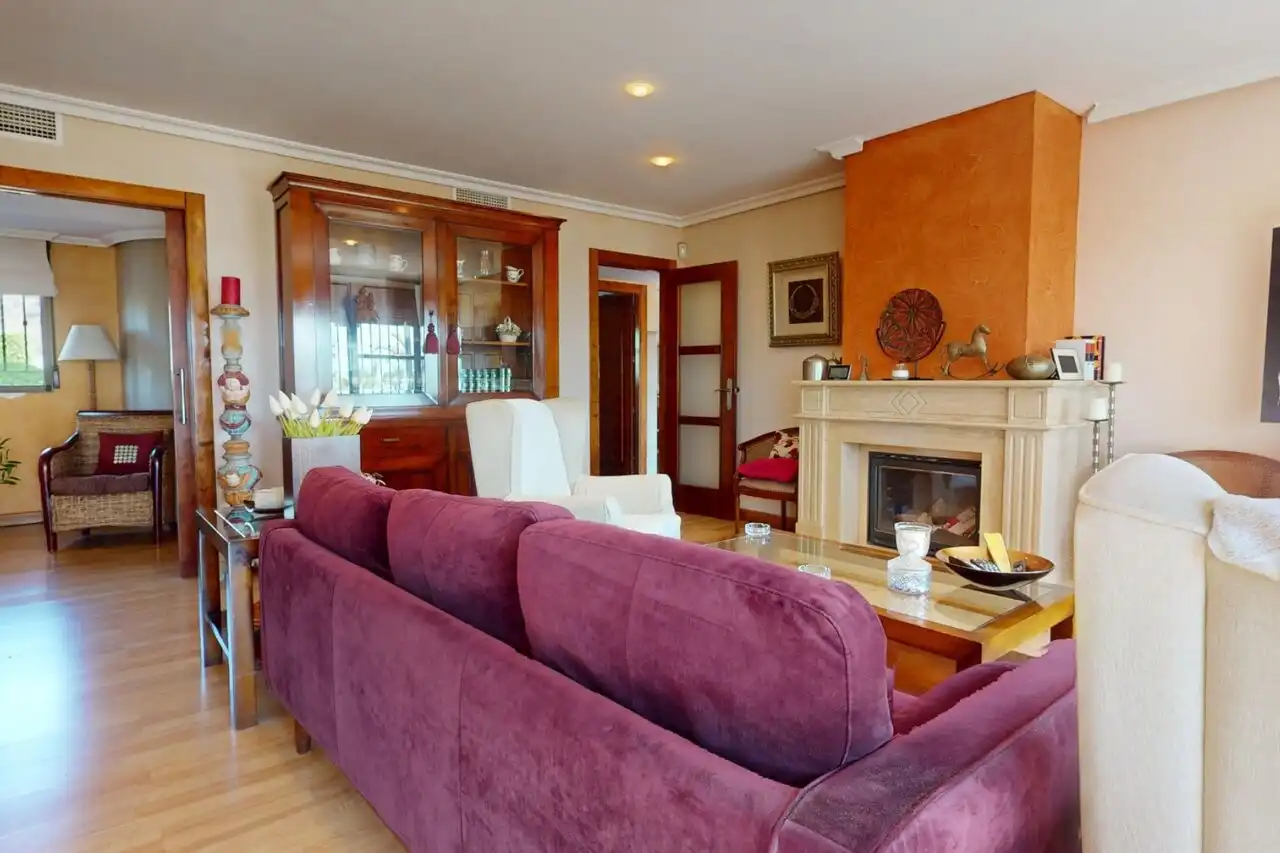 Sala d'estar de Casa o xalet en venda en Lorca